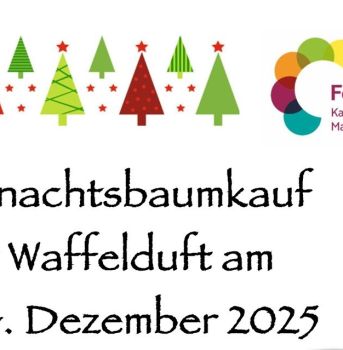 Waffelduft beim Weihnachtsbaumkauf