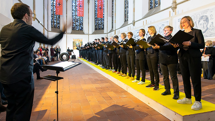 pfarrei st joann kirchenmusik chor, bild by angela von brill