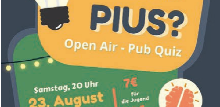 Pub Quizz in St. Pius