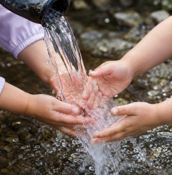 Kleinkindergottesdienst zum Thema Wasser
