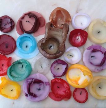 Kerzenreste gesucht!